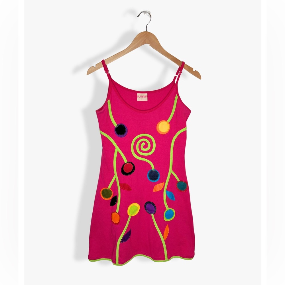 Vintage Platinum Pink Asymmetrical Dress